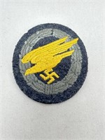 LUFTWAFFE PARATROOPER BADGE IN CLOTH