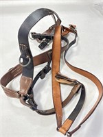 TWO GERMAN "Y" STRAPS