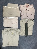 3 U.S. SHIRTS, 2 PAIR TROUSERS