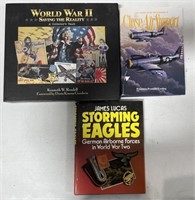 3 BOOKS WWII THEME