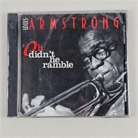 New/Sealed Louis Armstrong -Oh Didn't He Ramble CD