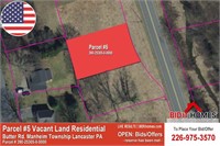 Parcel 5: For Sale Vacant Res Parcel Lancaster PA