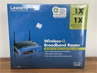 New lINKSYS wireless G broadband router