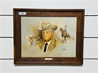 Western Oil Painting on Canvas - O/C