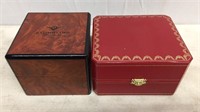 AUTHENTIC CARTIER & STURLING WATCH BOXES ONLY