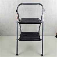 NEW - Delxo 2 Step Stool Folding Step Ladder