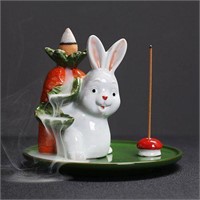 Backflow Incense Holder Set (Bunny)