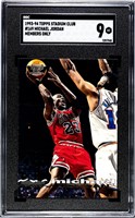 1993-94 Topps Stadium Club Michael Jordan SGC 9