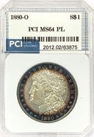 1880-O Morgan Silver Dollar MS-64 PL