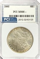 1882 Morgan Silver Dollar MS-66 +