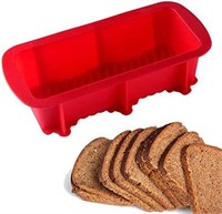 Walfos Silicone Loaf Pan  Non-Stick  BPA Free