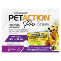 Flea & Tick for XL Dogs  89-132lbs  3Mth Supply
