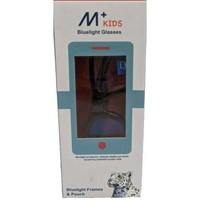 M+ Kids Bluelight Glasses & Pouch  Digital Safe