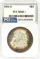1884-O Morgan Silver Dollar MS-65 +