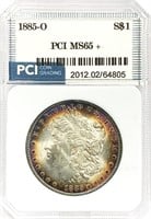 1885-O Morgan Silver Dollar MS-65 +