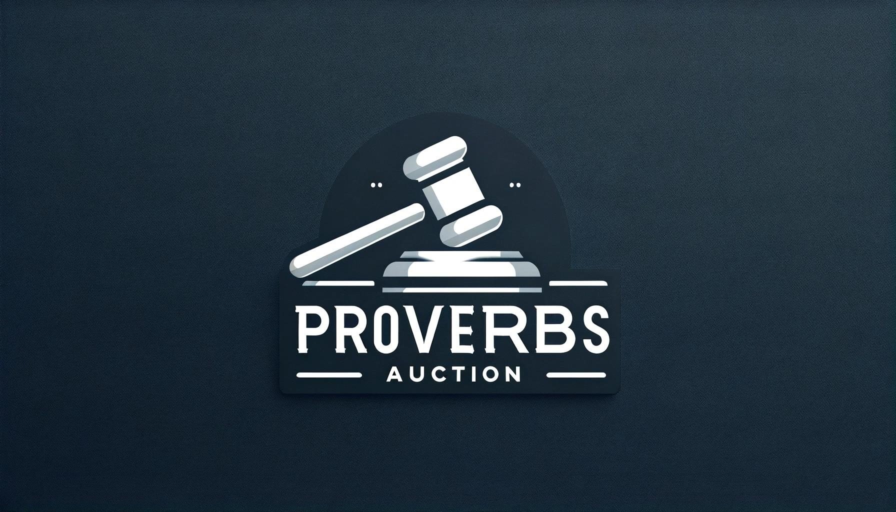 Proverbs Online Auction