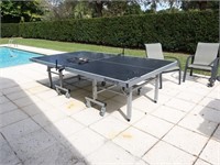 Brunswick Ping Pong Table on caster no net