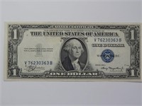 1935 A Series $1 Silver Certificate Blue Seal