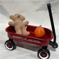 Mini Radio Flyer Wagon & Teddy Bear