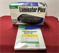Laminator Plus with laminating pouches