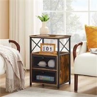 VECELO Modern Night Stand End Side Table