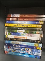 Assorted Kid's DVDs