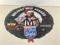* Old Style Holiday Sweepstakes Wreath  Cardboard