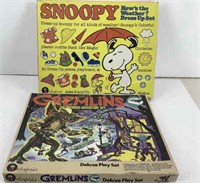 1984 Gremlins & 1965 Snoopy Color Forms in