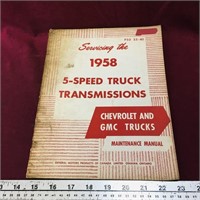 1958 Chevrolet & GMC Trucks Maintenance Manual