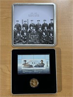 2010 Cdn $1 Navy Marine Coin/Stamps