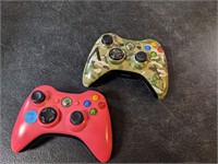 2 Xbox 360 Controllers