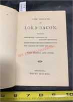The Essays of Lord Bacon (hallway)