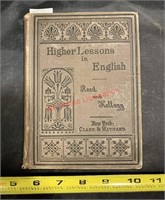 1880 Higher Lessons in English (hallway)