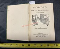 1896 Recitations for the Social Circle (hallway)