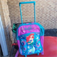 The Little Mermaid kids rolling suitcase