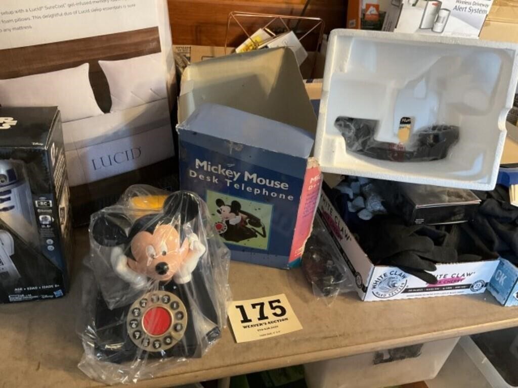 Disney Mickey Mouse desk telephone new inbox