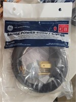 GE - 4 Wire Range Power Cord