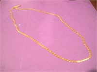 14KT Gold 18 Inch Necklace Italy 858 6.2 Gram