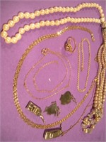 Costume Jewelry 14KGF Necklace-Charms