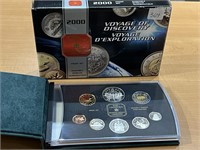 2000 Cdn Proof Coin Set- Voyage of Discov