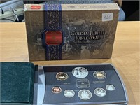 2002 Cdn Proof Coin Set- Golden Jubilee