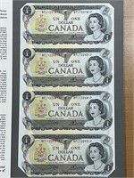 Cdn( 4 )$1 - Sheet- Last of the Kind