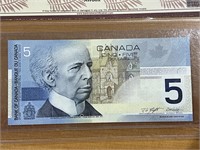 2002 Cdn $5 Replacement Note