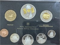 2005 Cdn Proof Coin Set- 8 coin