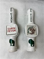 New Glaus Tap Handles Cabin Fever Fat Squirrel