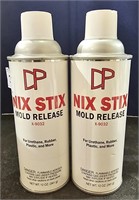2 Cans Nix Stix Mold Release