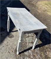 Antique Wooden Table - Painted
