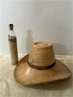 Curtis Ramsey Maple #147 Hand made Wood Hat &