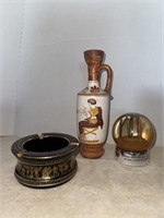 Oriental Vase With Roman Ashtray
