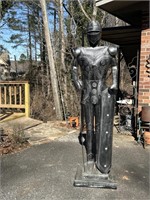 Knight in Shinning Armour approx  7ft tall
Neat!